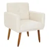 Kit 2 Poltrona + Puff Havana Beige - Sillones y sofás, Uruguay | Ecowood, vista 5 de 10