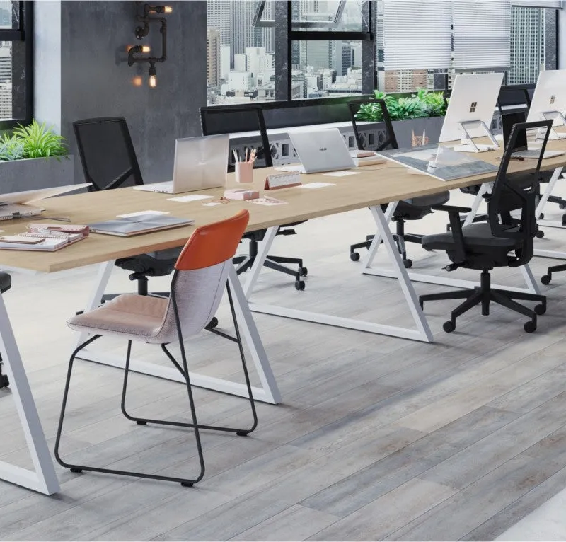 Plataforma doble linea Nobile | 25684 en Madera natural - Escritorios, Uruguay | World Vigo
