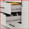 Comoda 5 cajones 2 puertas – Oslo CO008 - Cómodas, Uruguay | Punto Unión, vista 5 de 11