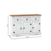 Promo Rack de Tv + Aparador Linea Naturale - Blanco/Roble en Multicolor - Muebles para TV, Uruguay | La Cueva Muebles, vista 7 de 8