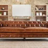 SILLON CHESTERFIELD - CUERO ITALIANO - XL en Marrón - Sillones y sofás, Uruguay | La Iberica, vista 2 de 41