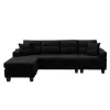 Sofá con Chaise y Porta Vasos - Chicago - Sillones y sofás, Uruguay | Delta Center, vista 5 de 6