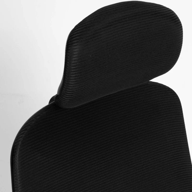 Silla De Oficina Malla Negro Damasco en Negro - Sillas de escritorio, Uruguay | Divino, vista 5