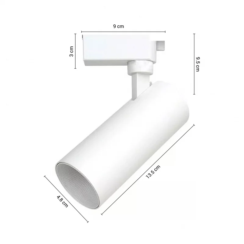 Track Light LED Lali Blanco 10W en Blanco - Lámparas colgantes, Uruguay | Serlux, vista 5