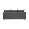 Sofa 3 Cuerpos Moderno Tapizado Tela Con Patas en Gris - Sillones y sofás, Uruguay | Soy Hogar, vista 7 de 8
