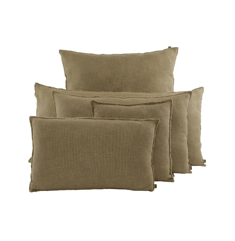ALMOHADON CALIFORNIA LINO en Marrón - Textiles, Uruguay | Masinfinito Casa