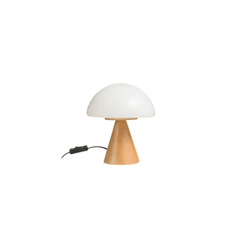 Lampara de Mesa Cosumel - Natural + Vidrio - Lámparas de mesa, Uruguay | Berna home