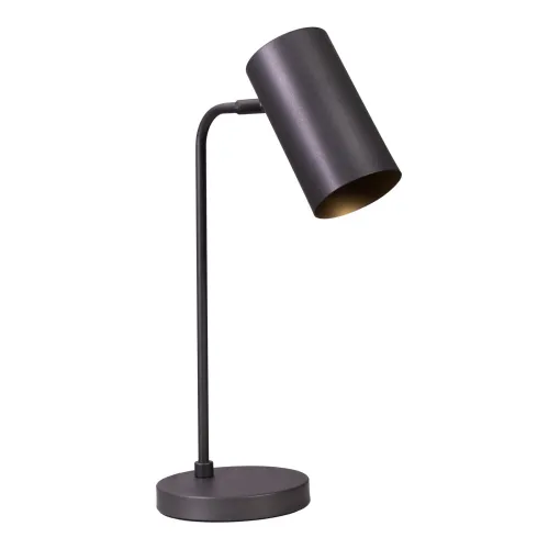 Lampara De Mesa Gris Metal Ml231332 en Gris - Lámparas de mesa, Uruguay | Divino