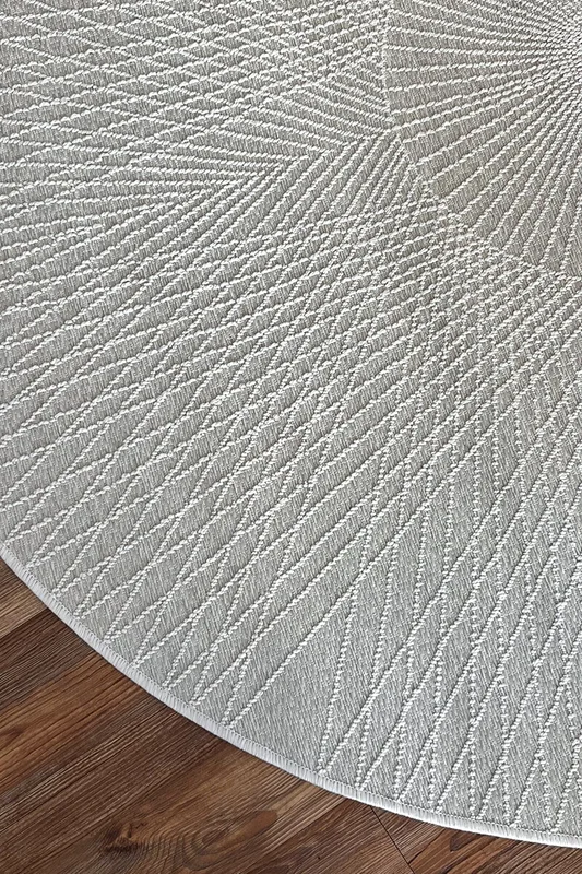 ALFOMBRA JERSEY HOME JH/B644/E515/ 160CM DIAM WOOL/SAND en Gris - Alfombras, Uruguay | Vinibel, vista 3