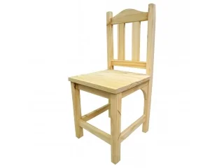 Silla de Pino en Madera natural - Mesas de comedor, Uruguay | Que Sal Muebleria, vista 3