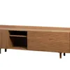 Rack PLISSE 1.60 m Madera en Madera natural - Muebles para TV, Uruguay | Finkel, vista 1 de 4