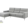 Sofá Chaise MILO en Tela Easy Clean - Gris en Gris - Sillones y sofás, Uruguay | Finkel, vista 2 de 4