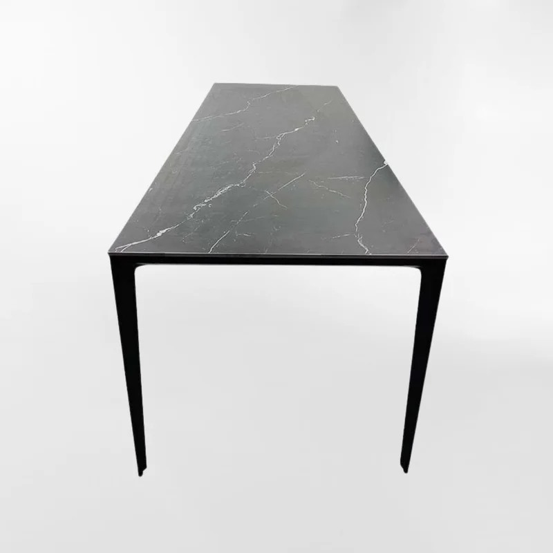 MESA DE EXTERIOR CELLINA NEGRO RECTANGULAR en Negro SKU - Mesas de comedor, Uruguay | Viasono, vista 5
