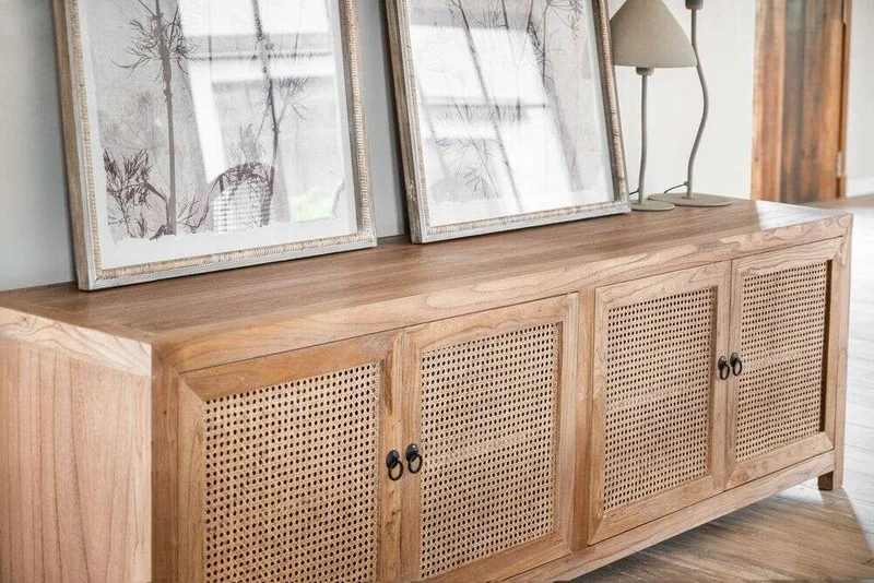 APARADOR BAJO - RACK OLMO NATURAL - 2.10 MTS en Madera natural - Muebles para TV, Uruguay | La Iberica, vista 8