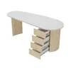 Escritorio Mdf-tamburato Marron Maelle en Blanco - Escritorios y sillas de escritorio, Uruguay | Divino, vista 5 de 7