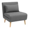 Sillon cama Trifold 1 cuerpo - Gris en Gris, Uruguay | La Cueva Muebles, vista 14 de 18