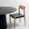 Silla en teca y cuero negro en Negro - Sillas, Uruguay | Entrecasa, vista 2 de 6