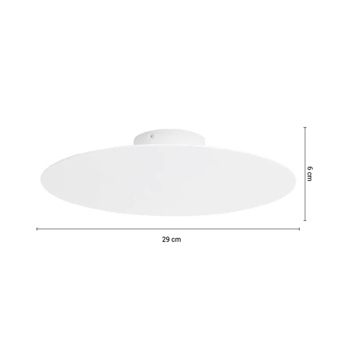 Luminaria de Techo Moon Blanca en Blanco - Lámparas colgantes, Uruguay | Serlux, vista 5