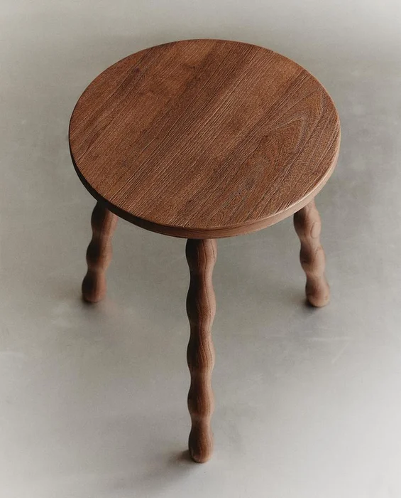 TABURETE MADERA OLMO - Sillas, Uruguay | Zara Home
