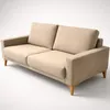 Sofa 3 Cuerpos - Tela Lavable - Color Beige en Madera natural - Sillones y sofás, Uruguay | Champagne Home, vista 2 de 5