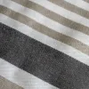 INDIVIDUAL RAYAS CRUDO Y BLANCO CON LINEA GRIS 35X50 en Multicolor - Textiles, Uruguay | Sentido Jose Ignacio, vista 3 de 3