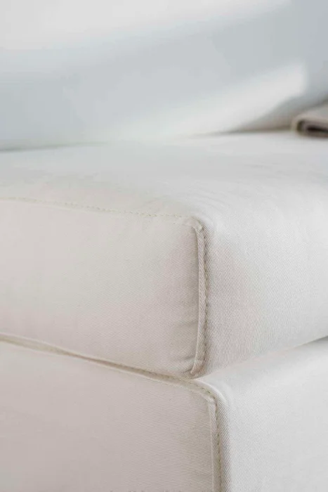 SILLON MANUELITA - FUNDA LAVABLE JEAN BLANCO en Blanco - Sillones y sofás, Uruguay | La Iberica, vista 4