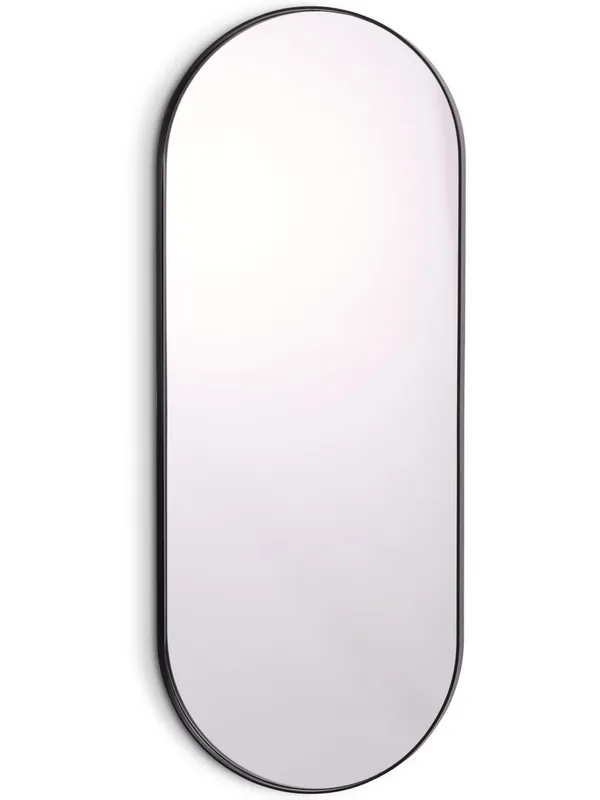 Espejo MARSTAL oval 40x100 negro en Negro - Espejos, Uruguay | JYSK