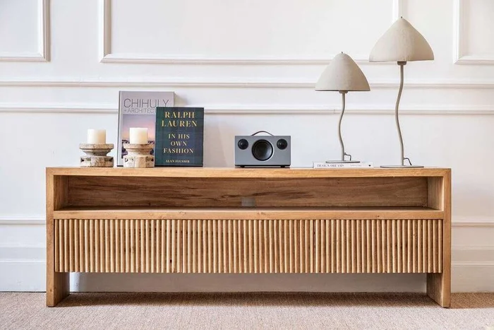 RACK STUDIO NATURAL - 1.75 MTS - Muebles para TV, Uruguay | La Iberica