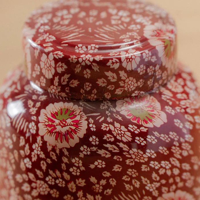 Candle Jar Flor en Rojo - Velas y Portavelas, Uruguay | De Arcos, vista 3