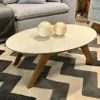 Mesa ratona Lali 90cm 100% Mdf en Off-white - Mesas de living, Uruguay | Balton, vista 3 de 7
