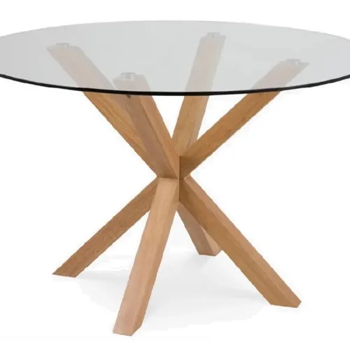 Mesa RONDA en Madera natural - Mesas de comedor, Uruguay | Finkel