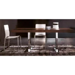 BASE DE MESA en PLATEADO - Mesas de comedor, Uruguay | Vivai, vista 3
