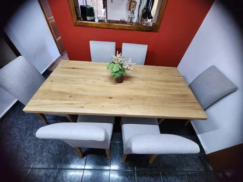 Juego De Comedor Madera Maciza Ozark Campo 6 Sillas Vestir A Eleccion en A Eleccion - Mesas de comedor, Uruguay | Ozark Home, vista 6