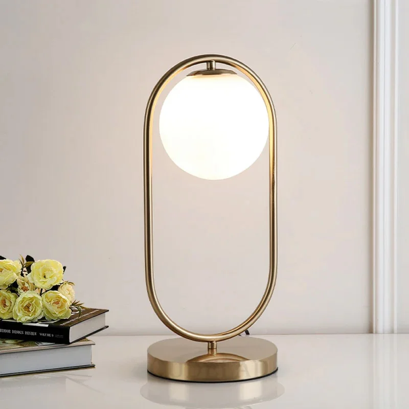 Lámpara de Mesa Romina Dorada en Amarillo - Lámparas de mesa, Uruguay | Serlux, vista 9