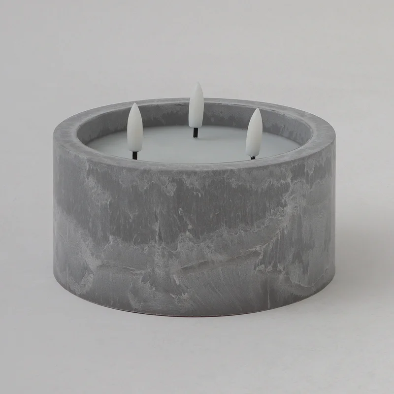Vela Led Redonda 15 en Gris - Velas y Portavelas, Uruguay | Tiendas Montevideo, vista 3