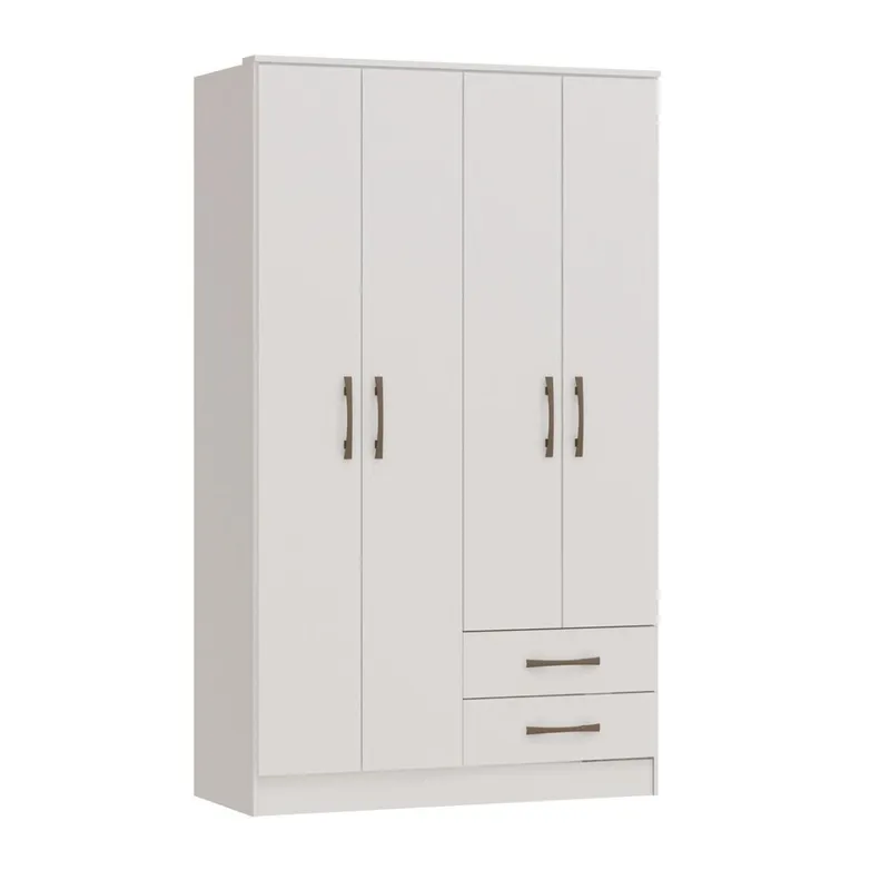 CASTRO - ROPERO TOQUIO 4 PUERTAS BLANCO 4400AB - Roperos y placares, Uruguay | Alfa Ventas