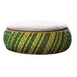 POUFF en Verde - Butacas, banquetas y puffs, Uruguay | Vivai, vista 2