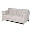 Sofá Capri - Tela Microfibra - 2 cuerpos - Kruger 02-152 (Beige) en Beige - Sillones y sofás, Uruguay | NYR, vista 6 de 6