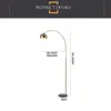 Lampara de pie Arco Gold - Lámparas de mesa, Uruguay | Decotech, vista 6 de 6