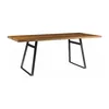 Mesa De Comedor Madera-y-metal Marron York en Marrón - Mesas de comedor, Uruguay | Divino, vista 2 de 5