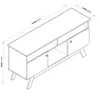 Rack Amsterdam - Muebles para TV, Uruguay | Deluxe Home, vista 6 de 12