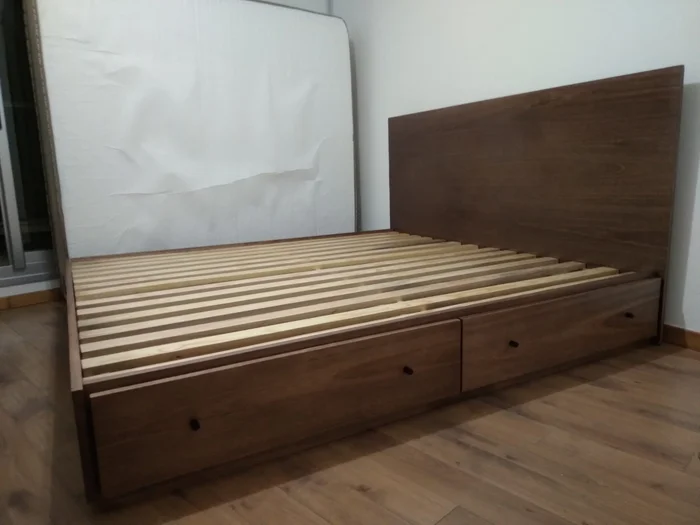 Cama Melania en Madera natural - Dormitorio, Uruguay | Tree House Deco, vista 11