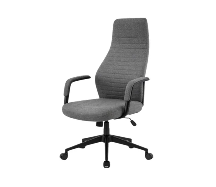 Silla Escritorio Negra 2 Posiciones Color Gris Oscuro en Gris - Escritorios y sillas de escritorio, Uruguay | Albanés