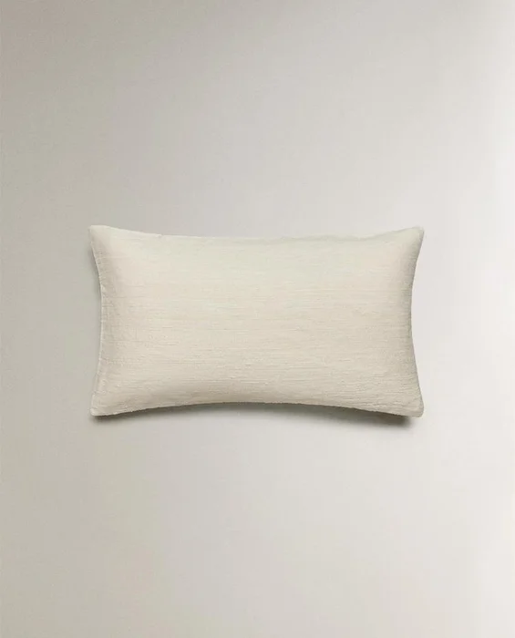 FUNDA COJÍN SEDA en Beige - Textiles, Uruguay | Zara Home, vista 5