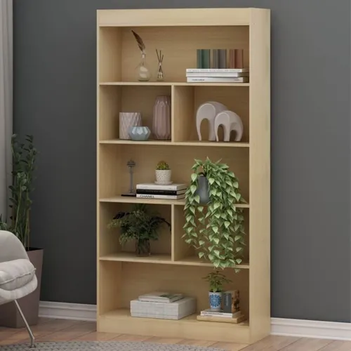 Librero Magnolia - Moderna Hogar en Madera natural - Muebles para TV, Uruguay | Moderna Hogar