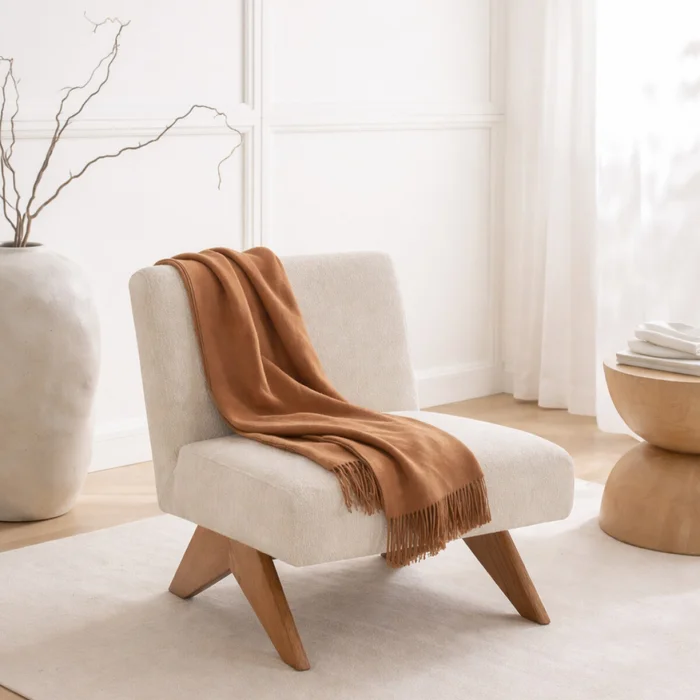 Butaca Boucle en Beige - Butacas, banquetas y puffs, Uruguay | Samic, vista 2