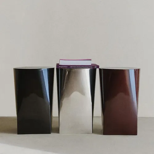 MESA AUXILIAR ACERO INOXIDABLE - Mesas de living, Uruguay | Zara Home