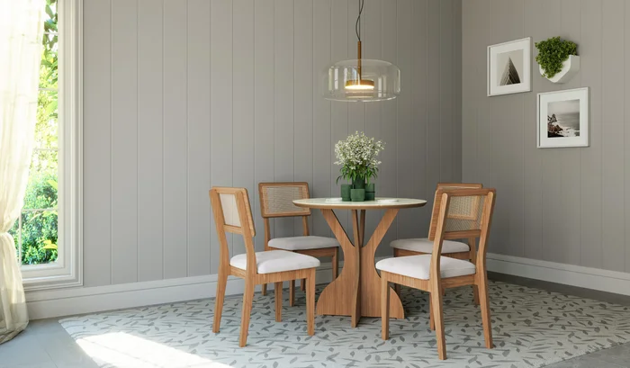 Mesa de Comedor Franca en Madera natural - Mesas de comedor, Uruguay | Casa Brava