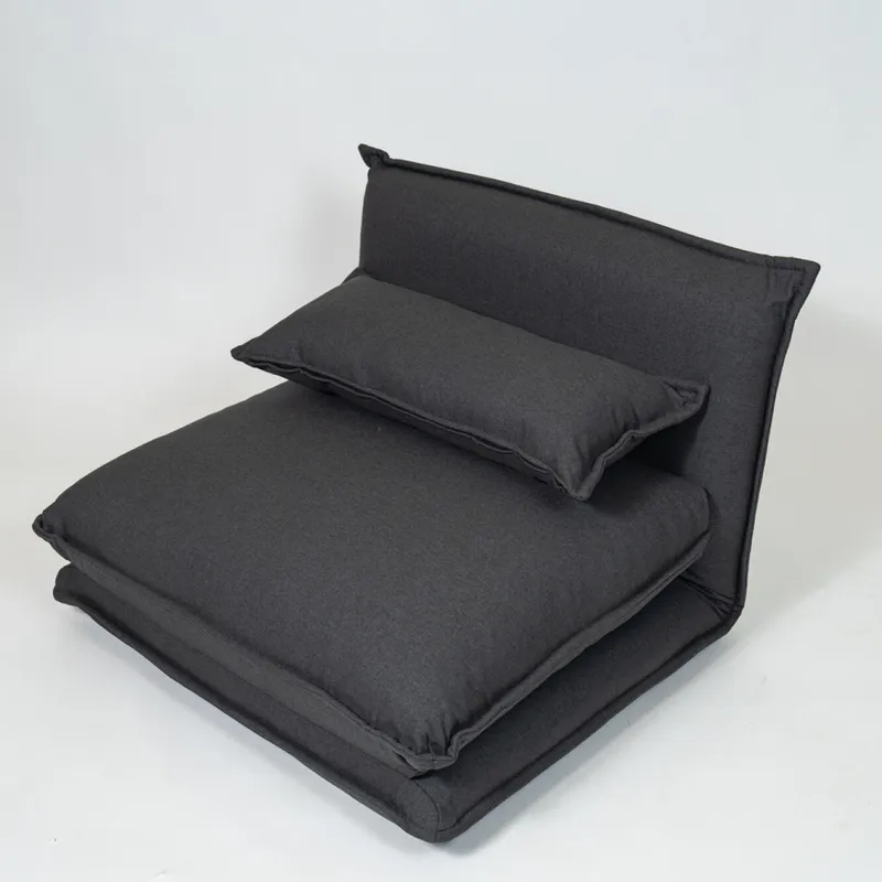 Sofá Cama 1 Plaza Juli - Negro en Negro - Sillones y sofás, Uruguay | Indian