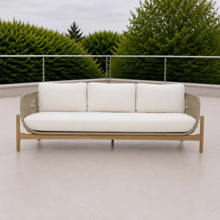 Talara Sillón Tres Cuerpos en Madera natural - Muebles para el exterior, Uruguay | Aihaus